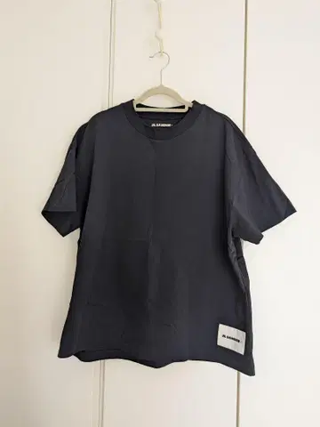 [ 미사용 새상품 ] JIL SANDER 팩 T셔츠 블랙 2장 L 사이즈
