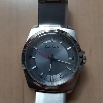 Paul Smith 아날로그 손목시계 실버