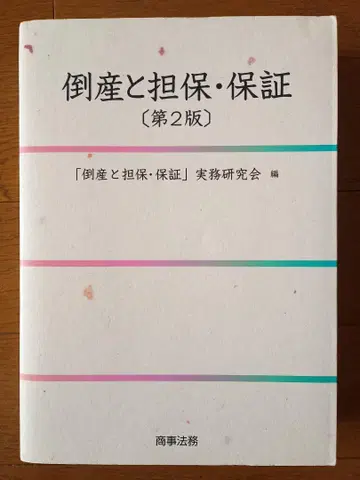 도산과 담보 보증 제2판