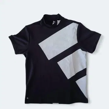 아디다스 골프 모티브 모크넥 셔츠 [ L ] adidas 블랙
