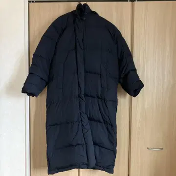 Eddie Bauer 블랙 롱 다운 자켓