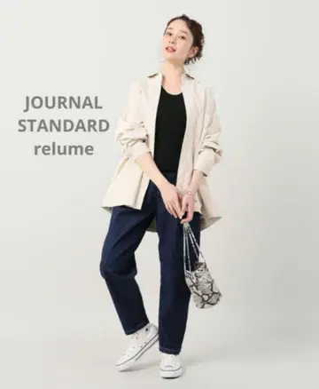 JOURNAL STANDARD relume 인조 가죽 셔츠