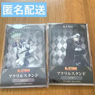 Dr.STONE 훼미리마트 아크릴 스탠드 이시가미 센쿠 Dr. 제노