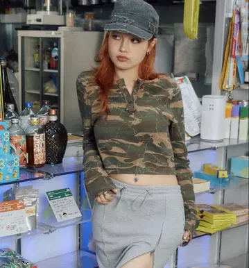 모듬 써멀 헨리넥 상의