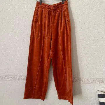 니코앤드 래빗 터치 벨로아 팬츠 오렌지