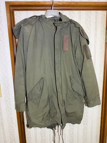 M-65 피쉬테일 후드티 후드 퍼 포함 모즈 코트