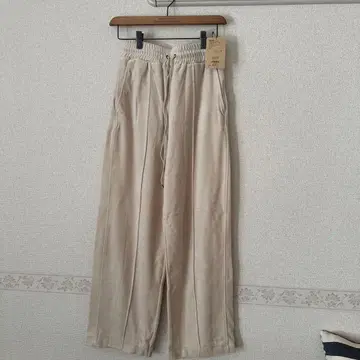 니코앤드 토끼 터치 벨로아 팬츠 아이보리