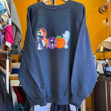 미국 빈티지 의류 Hanes 할로윈 트레이닝복 빈티지 90s USA제