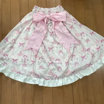 Angelic Pretty 플레어 스커트 핑크 특별판
