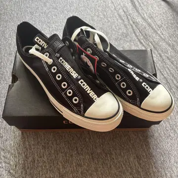 CONVERSE ALL STAR 블랙 로우컷 슬립온