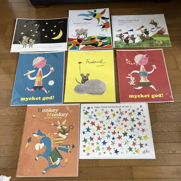 그림책 포스터 40 50cm 8장 프레드릭 마슈의 꿈 에릭 칼