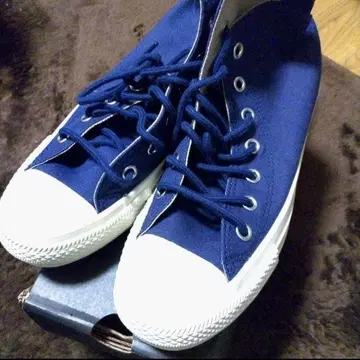 컨버스 MN-RUBBER # HI 네이비 24.5cm