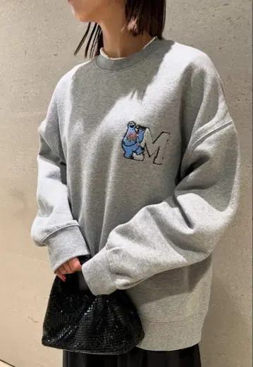 Mila Owen [ SESAME STREET ] M 자수 풀오버