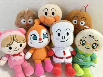 호빵맨 봉제 인형 7개 세트