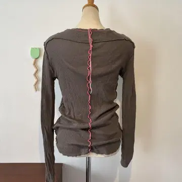 maturely BEAMS 롱 슬리브 상의