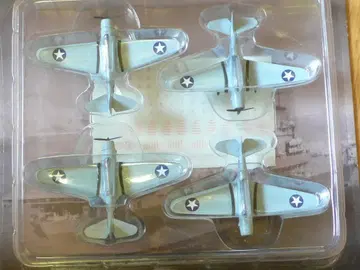 1/200 TBD-1 데바스테이터 미국 해군 항공모함 탑재기 4기 세트
