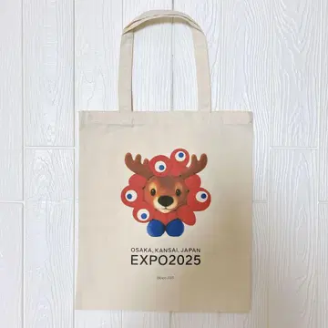 오사카 간사이 엑스포 북유럽관 한정판 미야쿠미야쿠 변신 동물 토트백 사슴