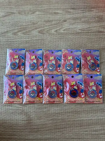 포켓몬 센터 히로시마 한정판 갸라도스 로고 핀즈 10종 핀 배지