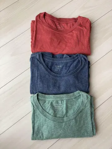 J.CREW 티셔츠 3색 세트
