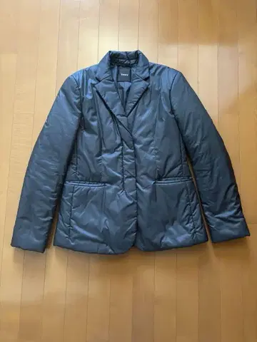 [ 미사용 ] theory 네이비 충전솜 자켓