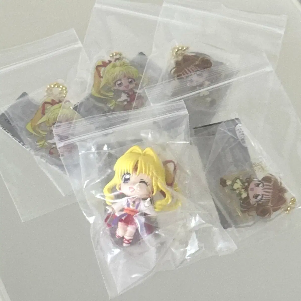 (Bulk) Kamikaze Phantom Thief Jeanne Gacha Prize A + Prize C Acrylic Keyring, Sealed