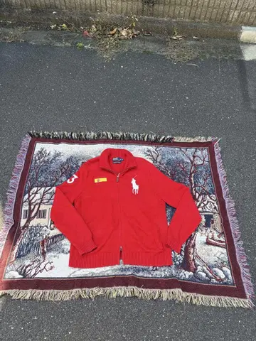 Ralph 풀 집업 니트