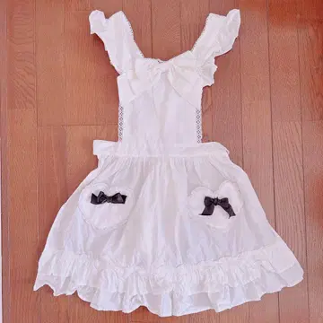 [ 익명 배송 ] 엔젤릭 프리티 하트 포켓 에이프런 [ 새상품급 ]