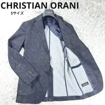 컨디션 최상 CHRISTIAN ORANI 데님 테일러드 자켓 S 새상품