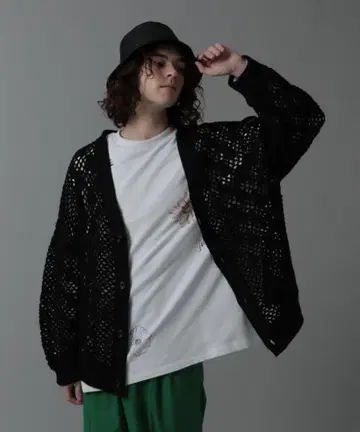 HARE 카기바리 니트 가디건