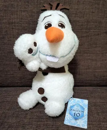 디즈니 스토어 올라프 & 스노우기스 봉제 인형