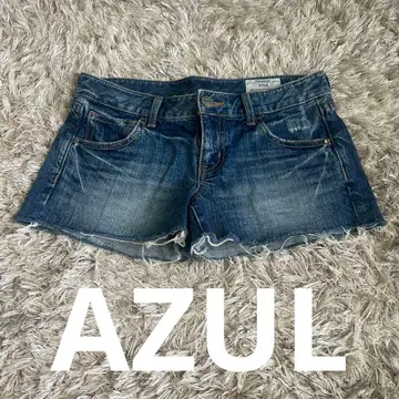 새상품급 AZUL 데님 숏팬츠 27S-M160kids