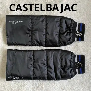 [ 새상품급 ] CASTELBAJAC 레그 워머 골프 충전솜 블랙