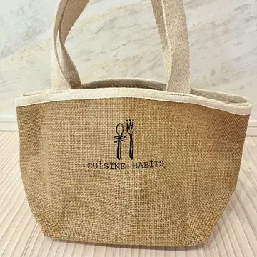 새상품급 Cuisine Habits(주트 토트백)