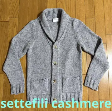 settefili cashmere 가디건 코튼 캐시미어 실크