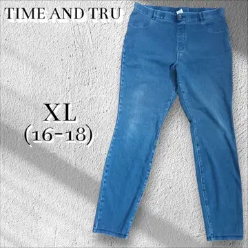 [ 새상품급 ] 타임 앤 트루 데님 팬츠 XL(16-18)