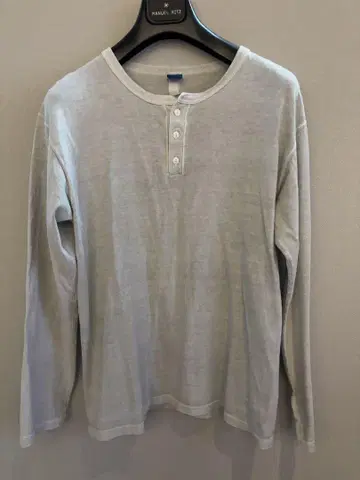 Good On 굿온 헨리넥 롱T셔츠 사이즈 M