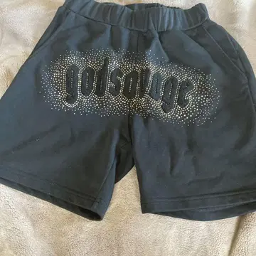 godsavage 블랙 숏팬츠 S