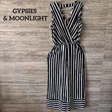 GYPSIES&MOONLIGHT 올인원 스트라이프 패턴 새상품급 팬츠