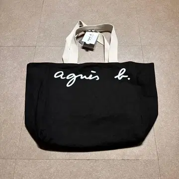 Agnes b voyage 토트백 블랙 미사용 새상품