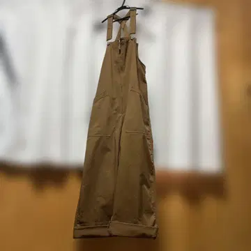 브라운 서스펜더 오버롤