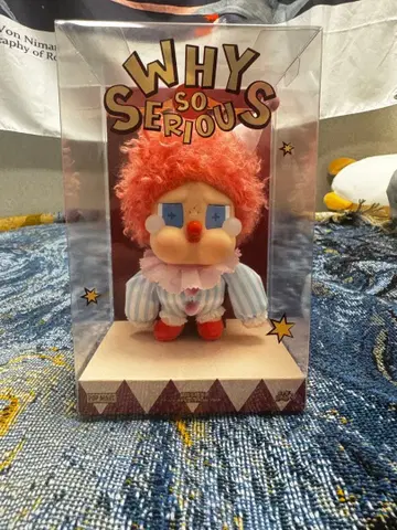 WHY SO SERIOUS 시리즈 CRYBABY 봉제 인형 펜던트