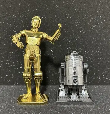 C-3PO R2-D2 메탈릭 나노 퍼즐 스타 워즈