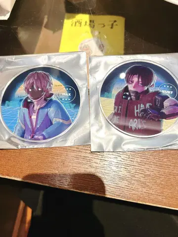 밀키 서브웨이 그라테 카트 맥스 아크릴 코스터 세트
