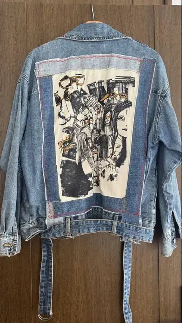 ZARA 데님 자켓