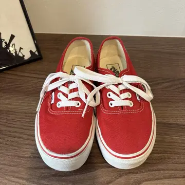 Vans 레드 여성용 스니커즈
