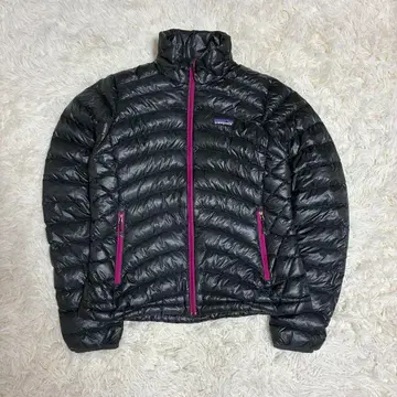 파타고니아 다운 스웨터 자켓 블랙 여성용