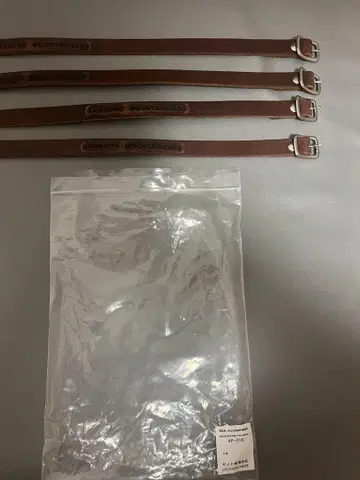 [ 최종 가격 인하 ] 마운틴 리서치 가죽 벨트 4세트
