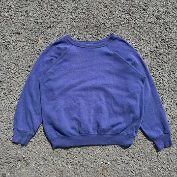 70s 80s 퍼플네이비 sweat