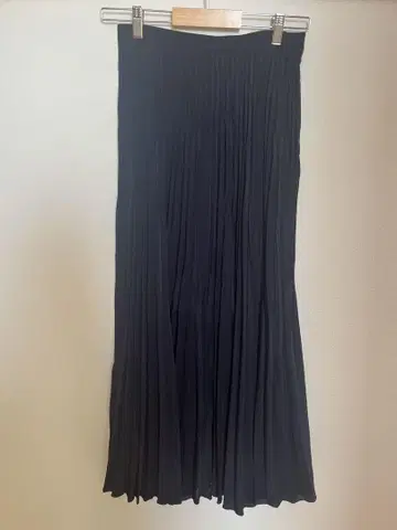 Dressterior 블랙 플리츠 스커트 사이즈 38 일본제
