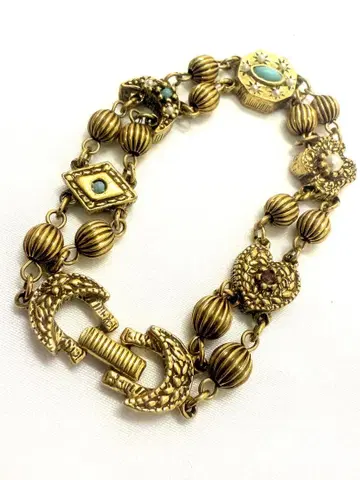 아메리칸 빈티지 Goldette 골데트 팔찌 액세서리